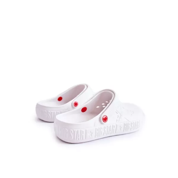  Férfi papucs BIG STAR II175003 WHITE Big Star Shoes 