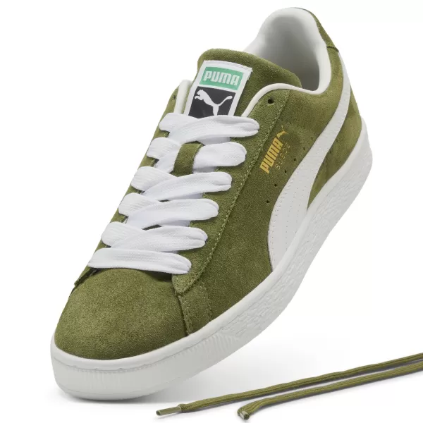  Csizma PUMA SUEDE CLASSIC 399781_36 OLIVE GREEN/ OLÍVA ZÖLD/PUMA FEHÉR 