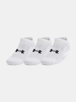 Zokni UNDER ARMOUR UNISEX UA TC NO SHOW (3 PÁRY) 1386313-100 FEHÉR