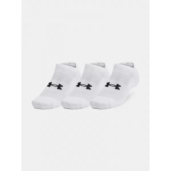  Zokni UNDER ARMOUR UNISEX UA TC NO SHOW (3 PÁRY) 1386313-100 FEHÉR 