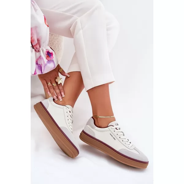  Női tornacipő LOPEZ JUST DARE SS2D4008 WHITE/GREY Daniel Lopez Just Dare 
