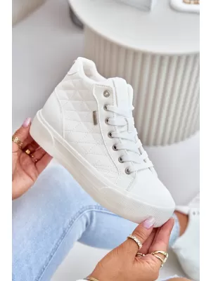Női tornacipő BIG STAR OO274A479 WHITE Big Star Shoes