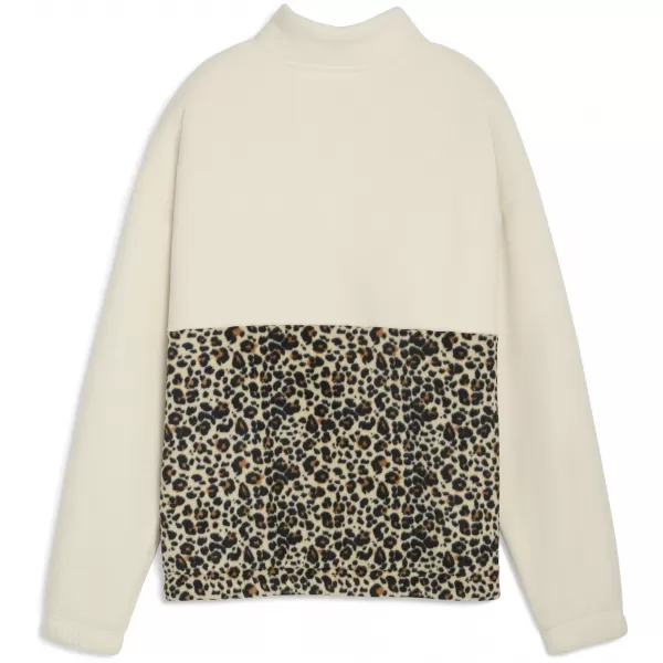  Női pulóver PUMA ESS GRAPHIC ANIMAL CREW 688083-87 ALPESI HÓ 