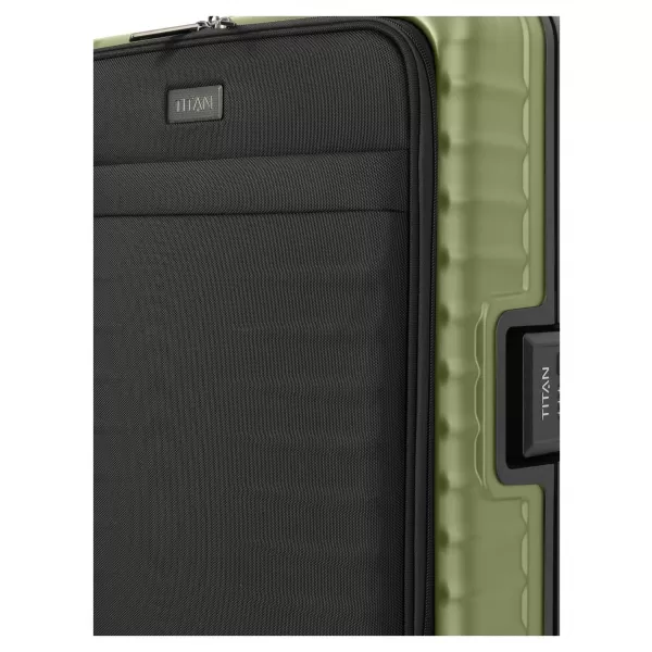  Bőrönd TITAN Overseas S Front pocket Forest green ERDŐ ZÖLD 