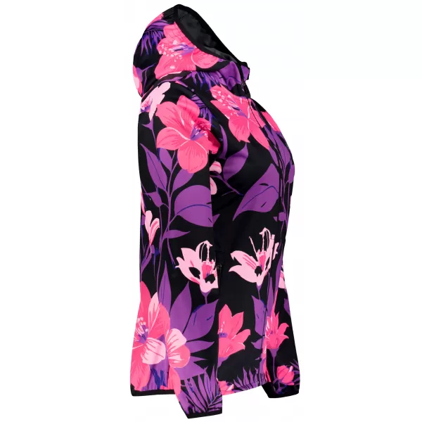  Női prémium softshell kabát ALTISPORT VOJ/ALW115JACK01 LILA/FEKETE 