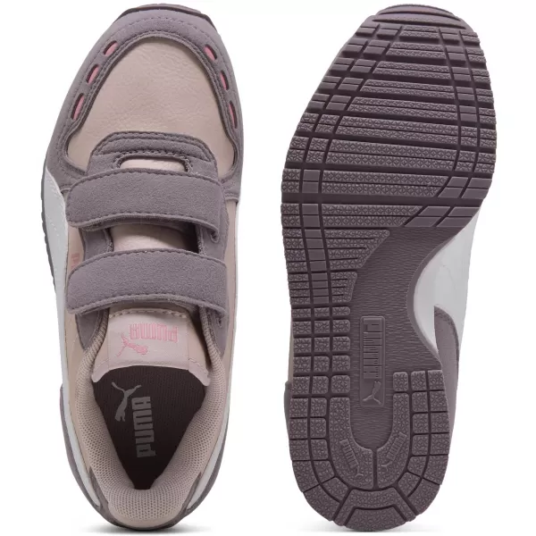  Gyerekcipők PUMA CABANA RACER SL 20 V PS 383730-22 MÁLYVA KÖD/FEHÉR/SZILVA LEKVÁR 