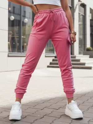 Női nadrág DSTREET UY2839 RÓZSASZÍN