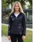 Női prémium softshell kabát ALTISPORT VOJ/ALW077JACK01 FEKETE/LILA