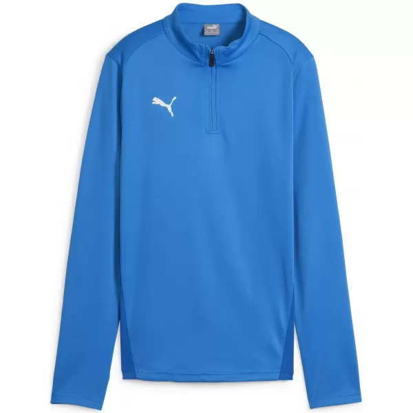  Női póló PUMA TEAMGOAL TRAINING 1/4 ZIP WM 658631-02 E.BLU.LEMON/WHITE/TEAM ROYAL 
