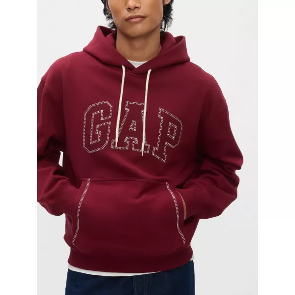  Férfi pulóver GAP LOGO HOODIE PULLOVER 646031-01 ÖKÖRVÉR 