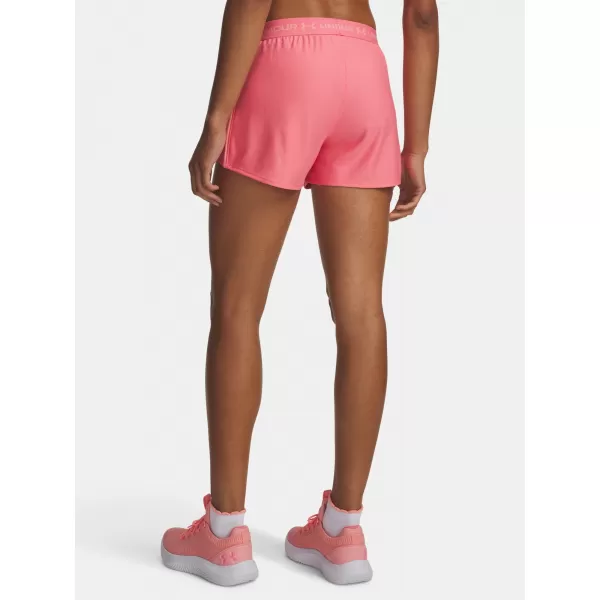  Női rövidnadrág UNDER ARMOUR TECH PLAY UP SHORTS 1389882-600 RÓZSASZÍN 