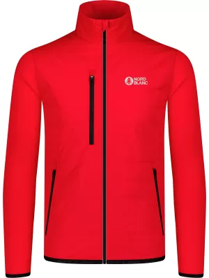 Férfi sportdzseki NORDBLANC MEANDER NBWJM8360 PIROS