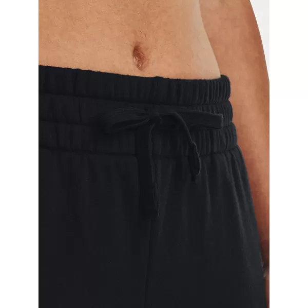  Női sportnadrág UNDER ARMOUR RIVAL FLC STRAIGHT PANT 1381847-001 FEKETE 