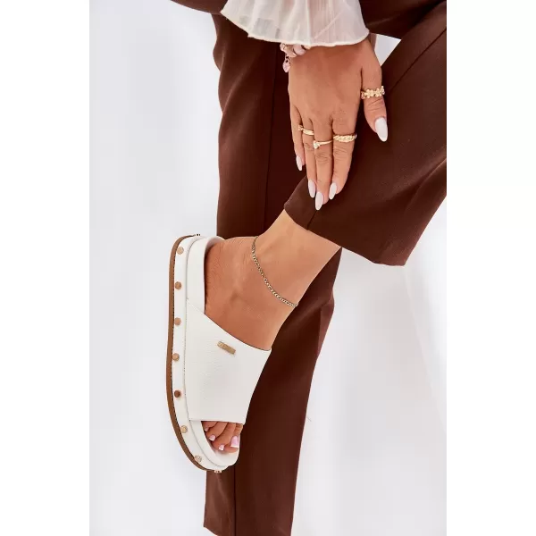  Női papucs BIG STAR RR274216 WHITE Big Star Shoes 