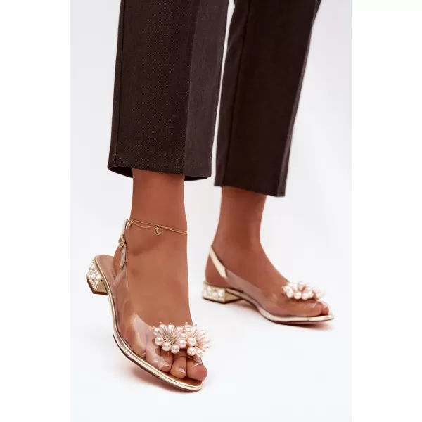  Női szandál D&A MR52-229 ARANY 