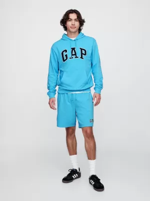 Férfi pulóver GAP FRENCH TERRY PULLOVER LOGO HOODIE 868460-10 VÍZÖNTŐ