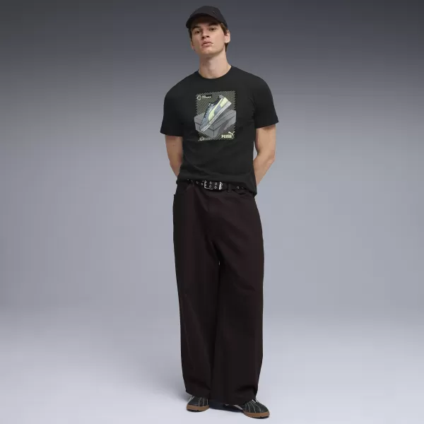  Férfi póló PUMA GRAPHIC TEE 691777_01 PUMA FEKETE 