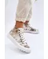 Női tornacipő BIG STAR LL274047 WHITE/OLIVE Big Star Shoes