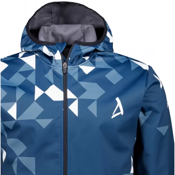  Férfi prémium softshell kabát ALTISPORT VOJ/ALM108JACK01 SÖTÉTKÉK/FEHÉR 