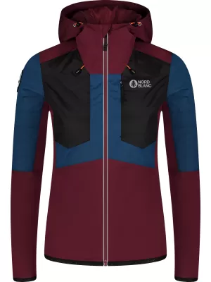 Női kabát NORDBLANC OPENING NBWJL8329 BURGUNDIA