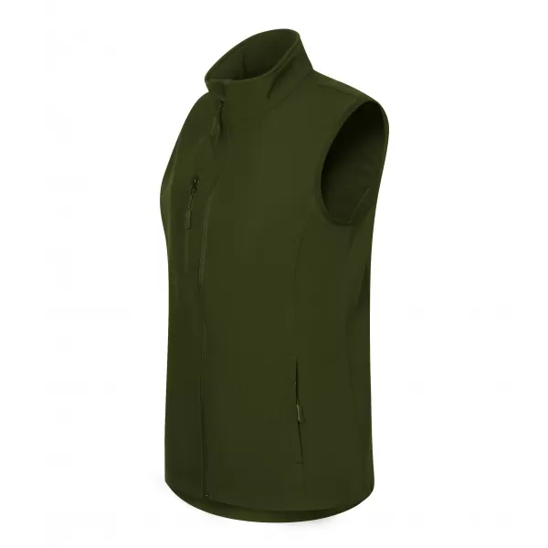  Női softshell mellény ALTISPORT NoPrint NP/ALW965 KATONAI 