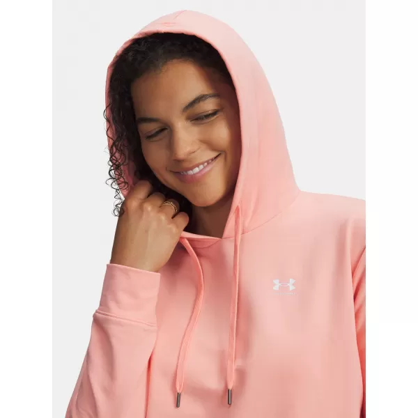  Női pulóver SPORT TERRY HOODIE 6011015-603 PINK Under Armour 