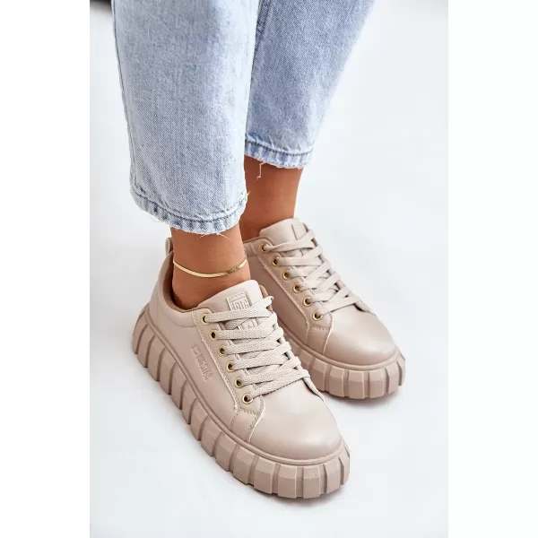  Női cipő BIG STAR MM274618 BÉZS Big Star Shoes 