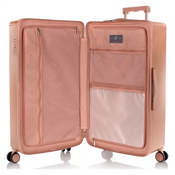 Bőrönd HEYS Luxe L Trunk RÓZSA ARANY 