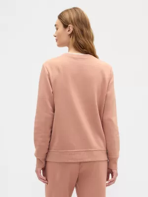 Női pulóver GAP CREW SWEATSHIRT 800444-11 MOKKAHAB