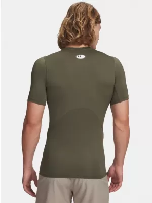 Férfi póló UNDER ARMOUR HG ARMOUR COMP SS 1361518-390 ZÖLD