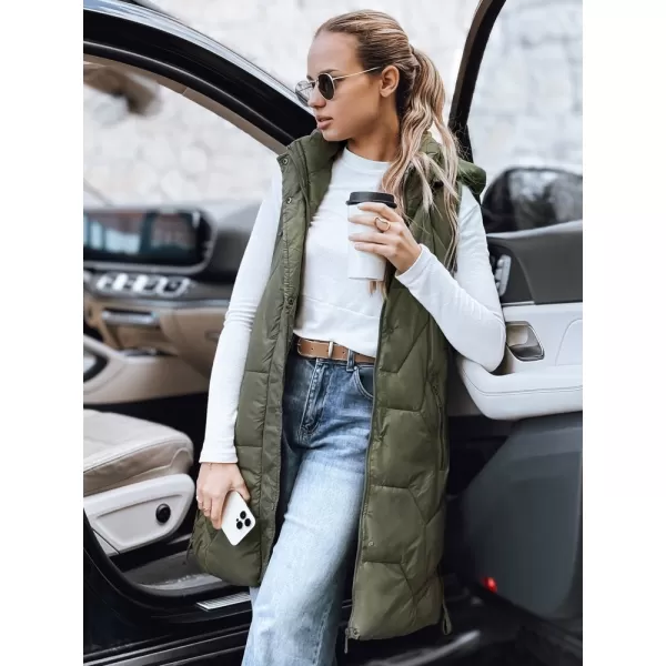  Női mellény DSTREET TY5264 ZÖLD 
