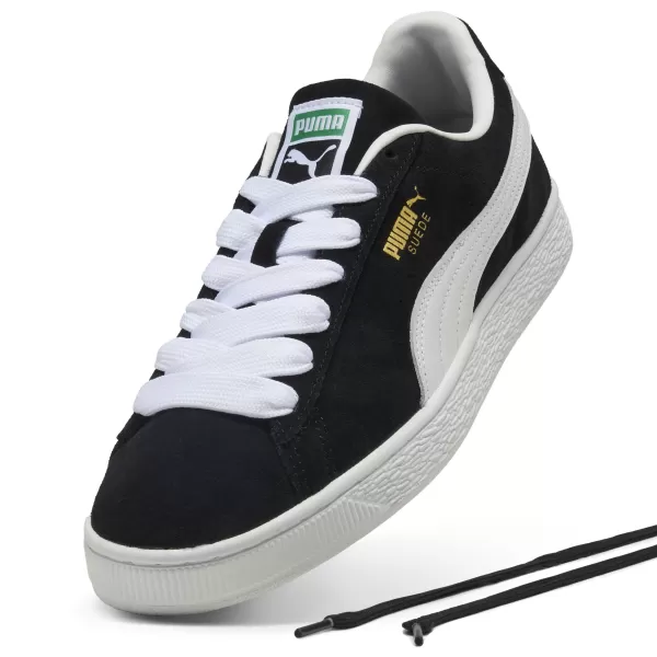  Csizma PUMA SUEDE CLASSIC 399781_01 PUMA FEKETE/PUMA FEHÉR 