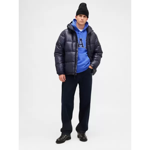  Férfi pulóver GAP LOGO HOODIE PULLOVER 674148-22 SZÉP KÉK 