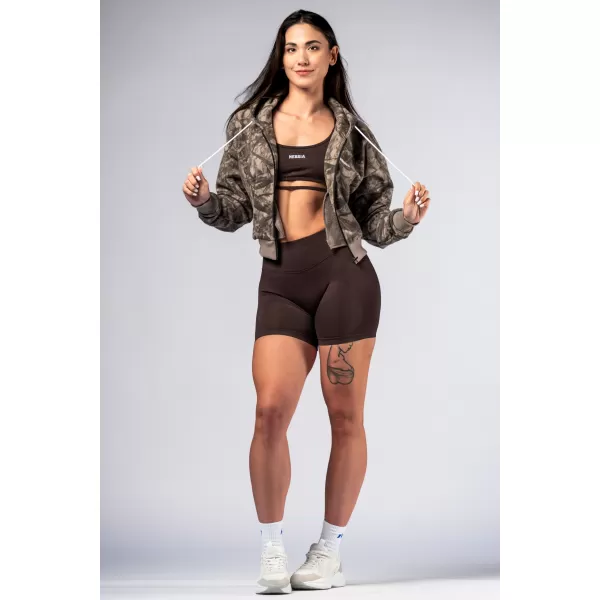  Cipzáras kapucnis POWER 895 LIGHT BROWN CAMO Nebbia 