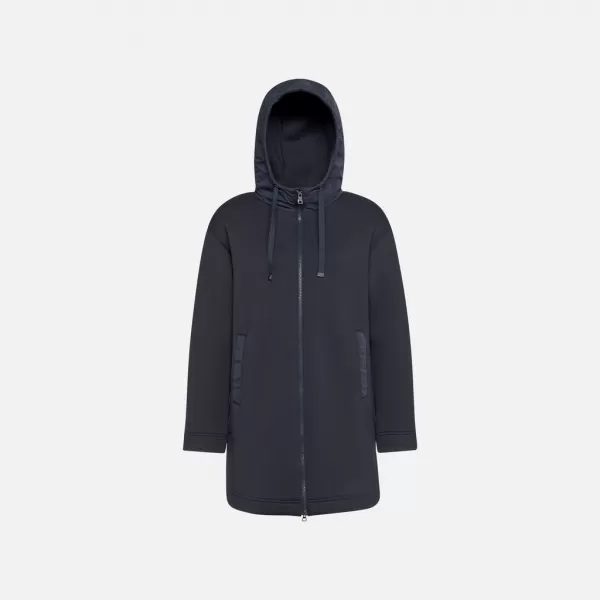  Női parka GEOX SWEATER G012426 SÖTÉTKÉK 