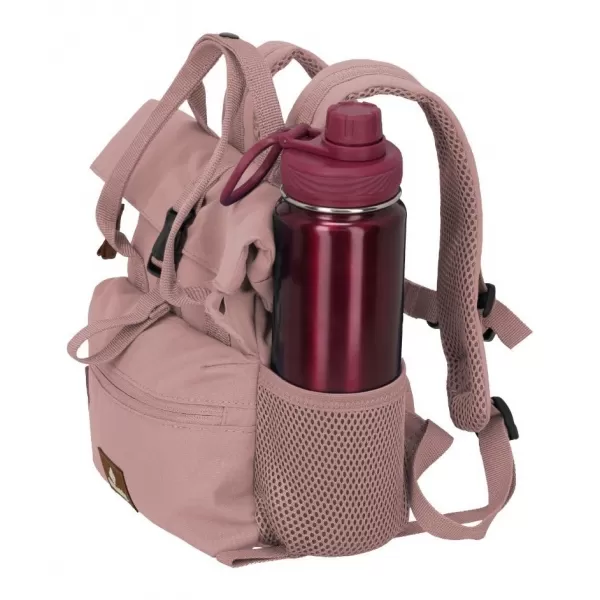  Hátizsák TRAVELITE BASICS SHORT HANDLE MINI FÜST RÓZSA 