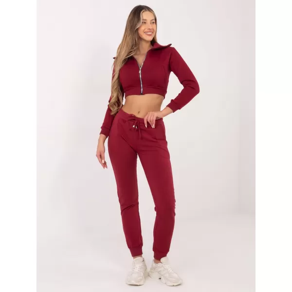  Női melegítőnadrág BASIC FEEL GOOD RV-DR-5040.04X BURGUNDIA 