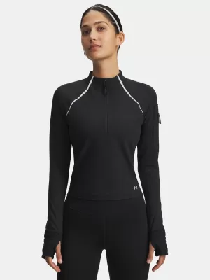 Női póló UNDER ARMOUR UA VELOCITI PRO CW HALF ZIP 6004015-001 FEKETE