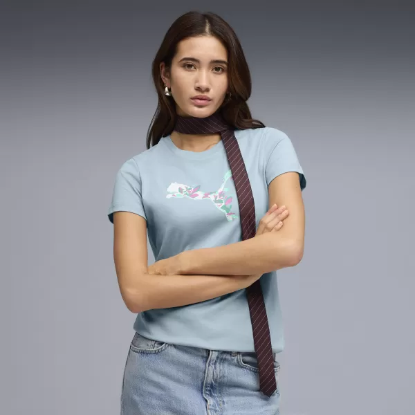  Női póló PUMA GRAPHICS TEE 3 691912_47 TENGERI HAB 