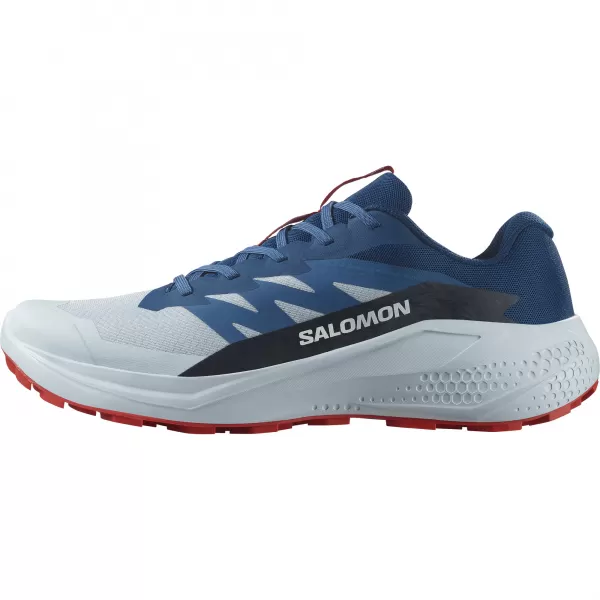  Férfi cipők SALOMON ALPHAGLIDE L47724300 BALLADA KÉK/SÖTÉTKÉK/TŰZPIROS 