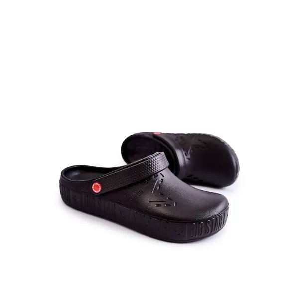  Férfi papucs BIG STAR II175001 BLACK Big Star Shoes 