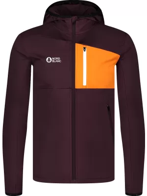 Férfi powerfleece pulóver NORDBLANC BRACKEN NBWFM8286 BARNA