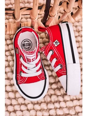 Gyermek tornacipő BIG STAR HH374196 RED Big Star Shoes