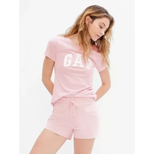 Női póló GAP LOGO TEE 822874-02 TISZTA RÓZSASZÍN 