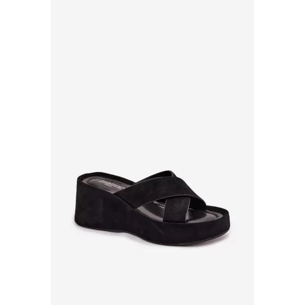  Női papucs BOTO CALORINE 41357 FEKETE 