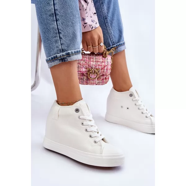  Női tornacipő BIG STAR LL274035 WHITE Big Star Shoes 