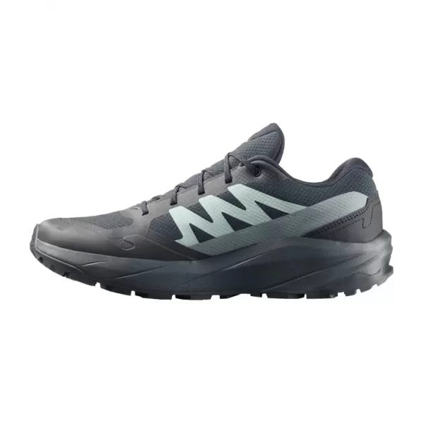  Férfi cipők SALOMON OUTSCAPE GTX L49137300 FEKETE/ASZFALT/KOVÁCSOLTVAS 