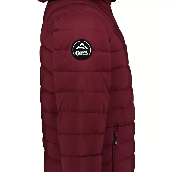  Férfi téli kabát NORDBLANC SCREE NBWJM8262 BURGUNDIA 