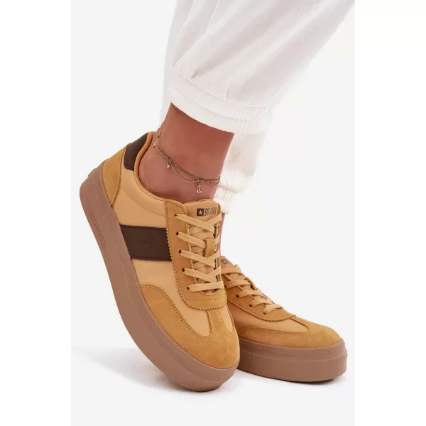  Női tornacipő BIG STAR TT274166 YELLOW Big Star Shoes 