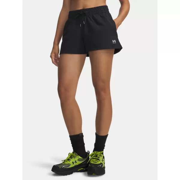  Női rövidnadrág UNDER ARMOUR SPORT TERRY SHORT 6011022-001 FEKETE 